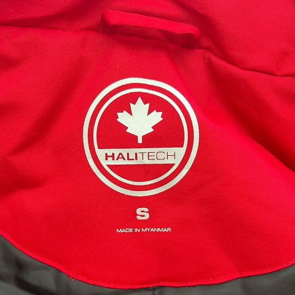Brand new, red Halitech parka coat - Picture 6 of 7
